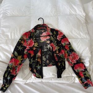 Bebe corset blouse size 2